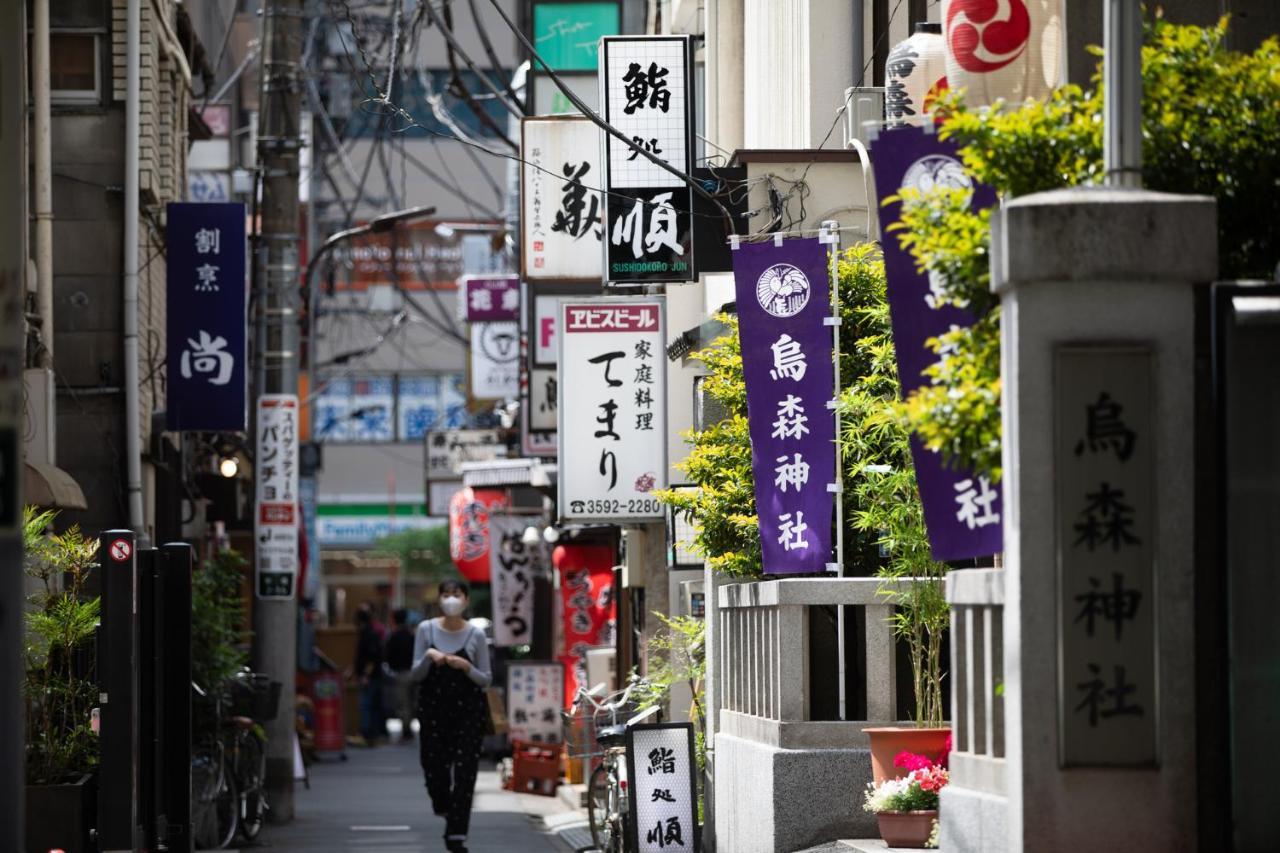 Lof Hotel Shimbashi Tokyo prefektur Exteriör bild