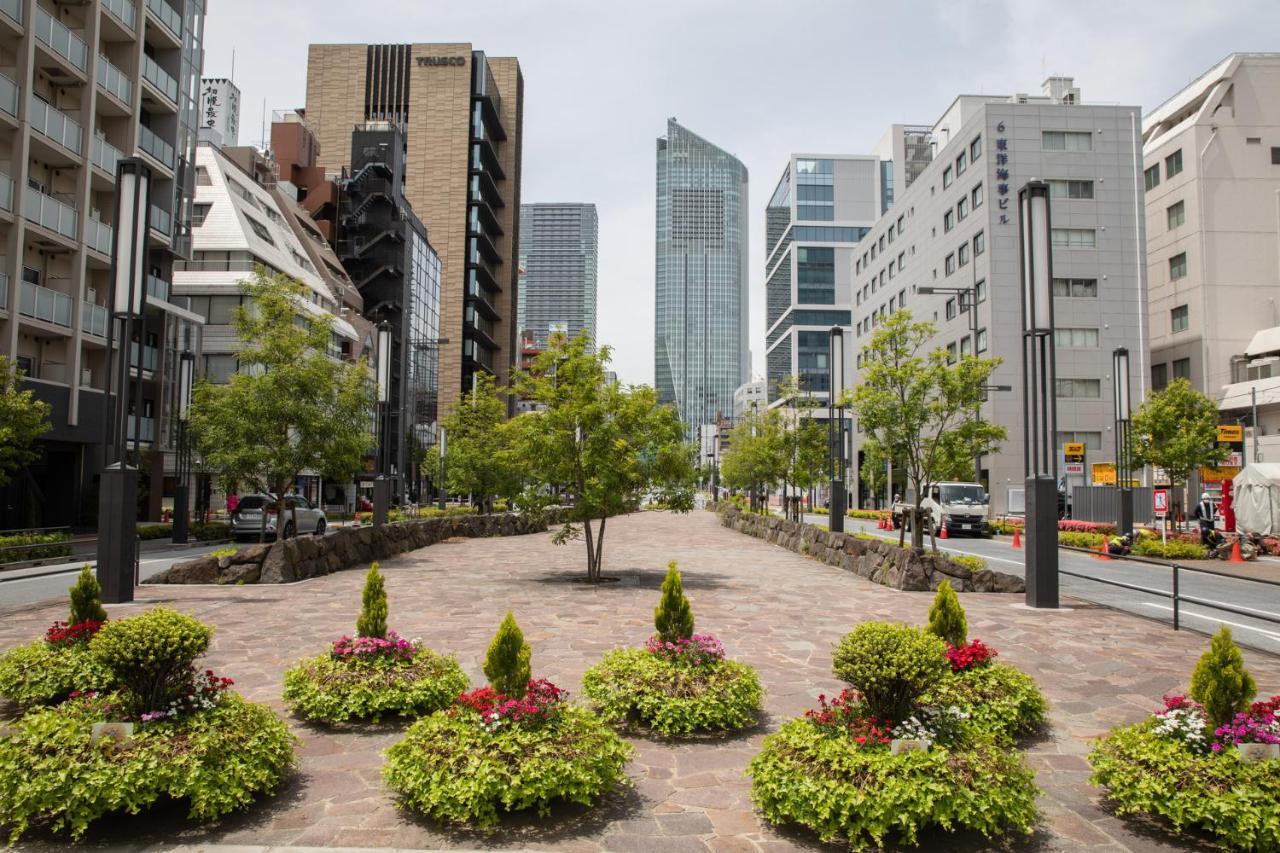 Lof Hotel Shimbashi Tokyo prefektur Exteriör bild