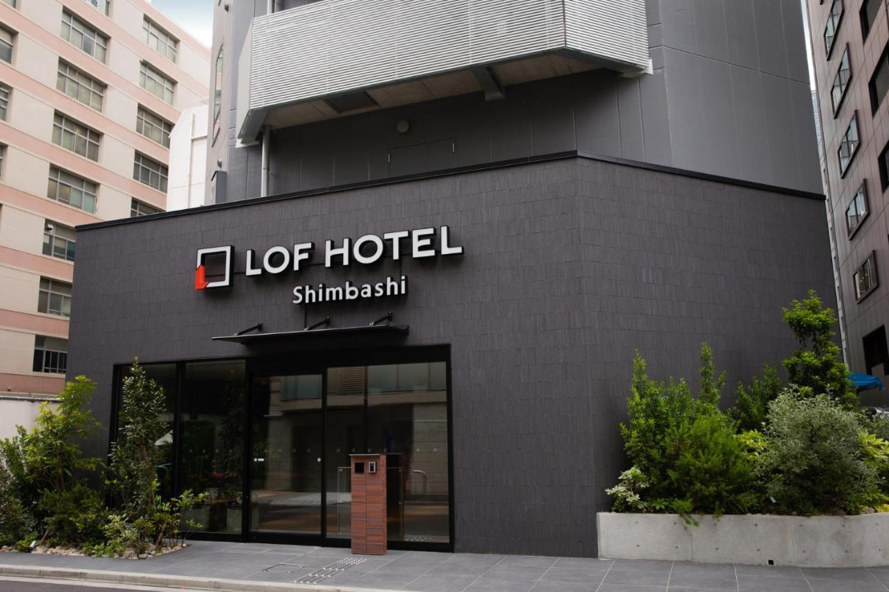 Lof Hotel Shimbashi Tokyo prefektur Exteriör bild