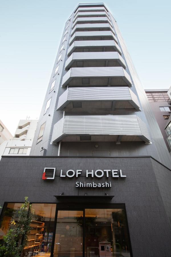 Lof Hotel Shimbashi Tokyo prefektur Exteriör bild