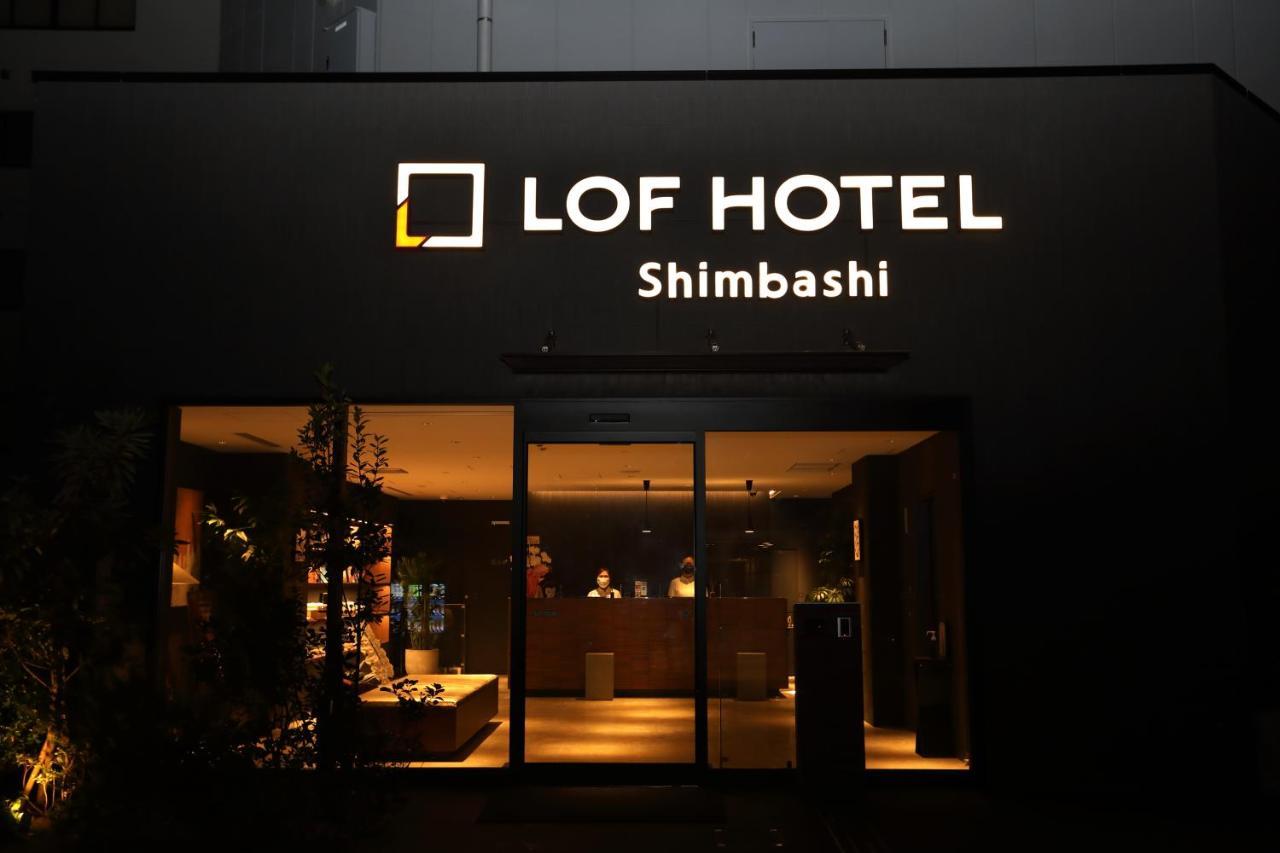 Lof Hotel Shimbashi Tokyo prefektur Exteriör bild